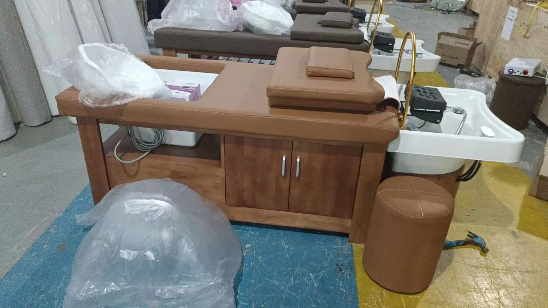 

Salon Head Spa Shampoo Chair Scalp Treatment Massage Bed Machine Hair Washing Water Spa Furniture for Hairstyle Care