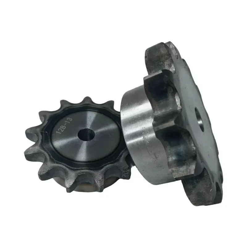 Standard DIN/ISO Chain Sprocket 08B 12A 12B C45 Steel Sprocket Wheel Pitch 19.05 With Pilot Bore