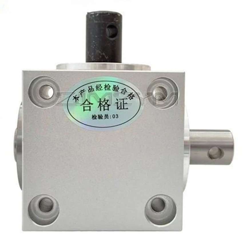 1:1 Horizontal Right Angle Gearbox 15mm shaft 1.5M 20T 90-Degree Commutator Side Installation