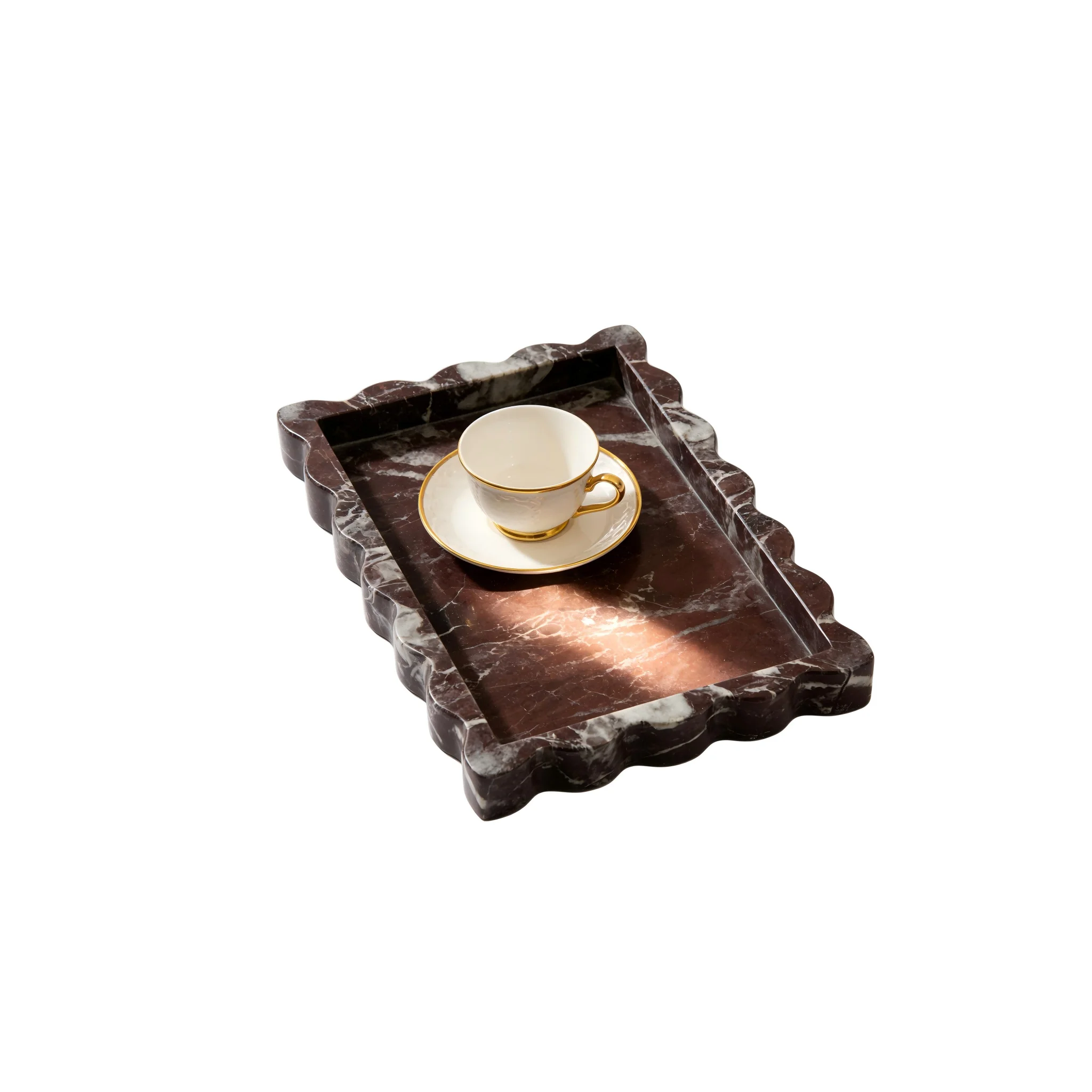 Natuurlijke paarse Ross gegolf - Marble Serving Board recensie en prijs
