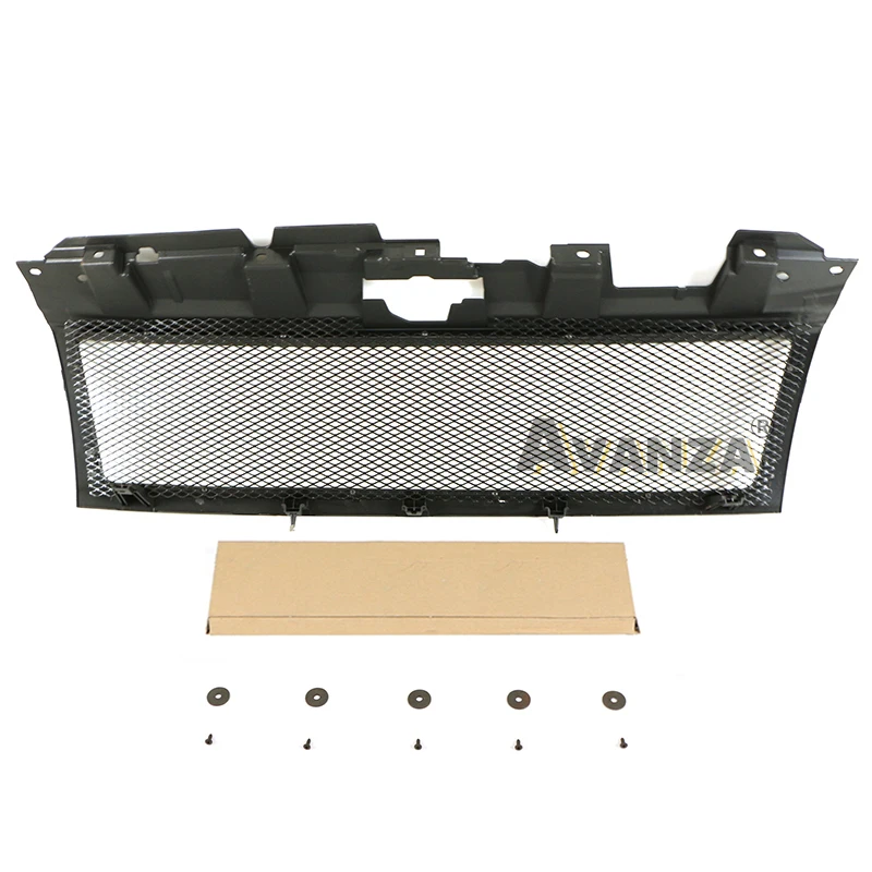 Grill front bumper modification accessories decoration Racing grill For MitsubishiI Pajero V93-V97 2007-2014 2008 2009 2010