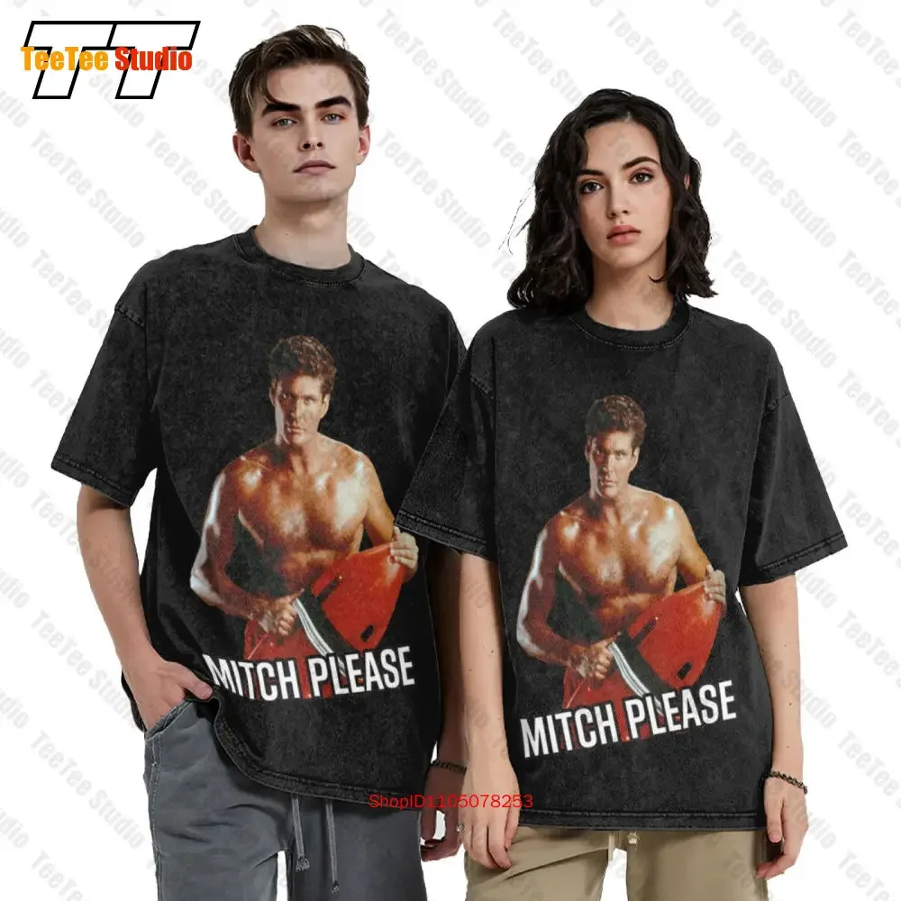 Baywatch Mitch Please 2 Vintage Oversized T-Shirt 33OG