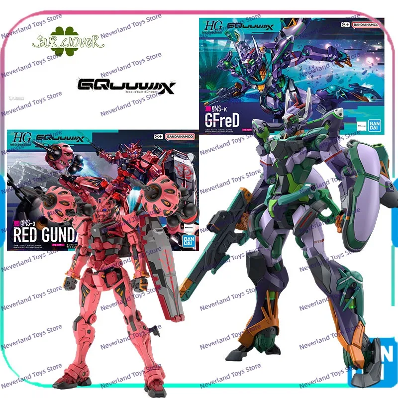 

В НАЛИЧИИ Серия HG Gundam GQuuuuuuX RED GUNDAM gMS-K GFreD Аниме Фигурки Оригинальные модели BANDAI GUNDAM Коллекция игрушек