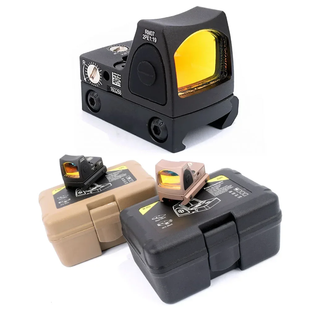 EWOLF Reflex Tactical Adjustable Collimator G Mini Red Dot Sight Scope