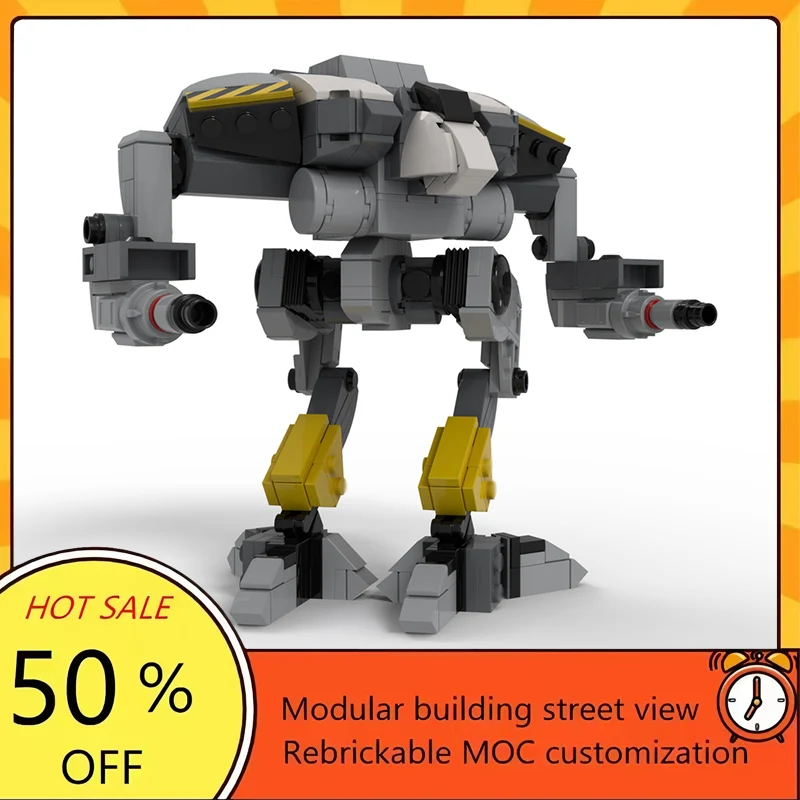 

474PCS Popular Space War Movie Model MOC Building Bricks OmniMech Modular Technology Gifts Holiday Assemble Children Toy Suit