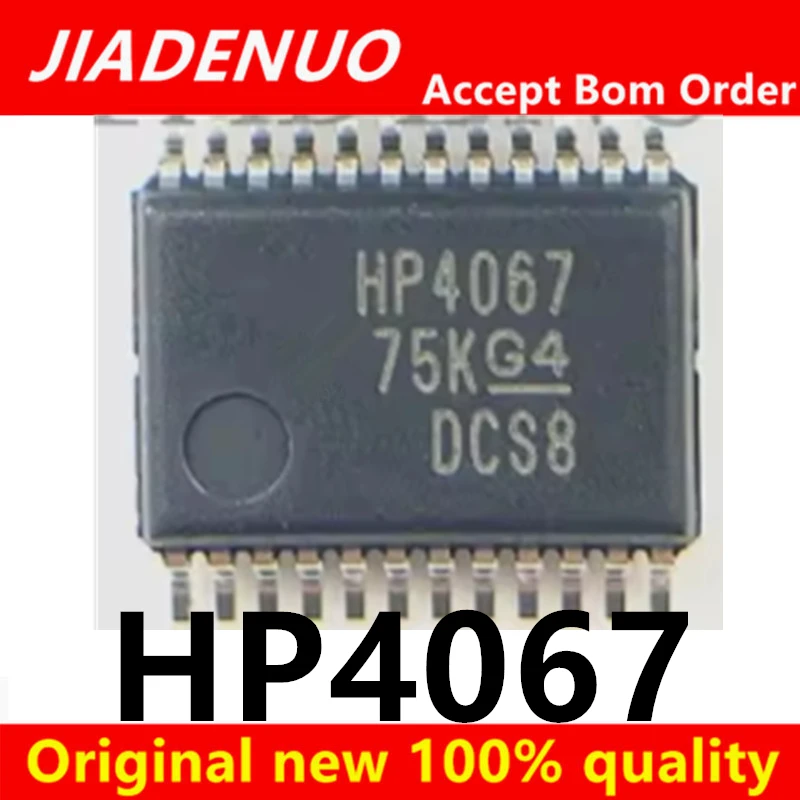 (5-10pcs)100% New HP4067 CD74HC4067SM96 CD74HC4067 SSOP24 Chipset
