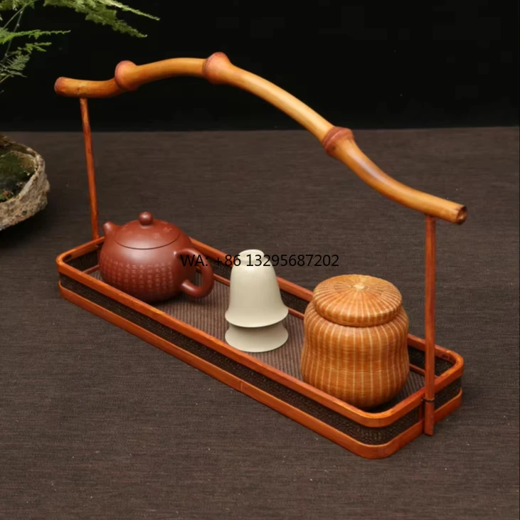 

Корзина из ротанга Artisan — большая лакированная официальная шляпа с тканым ковриком, прямоугольной сумкой для пикника и рынка