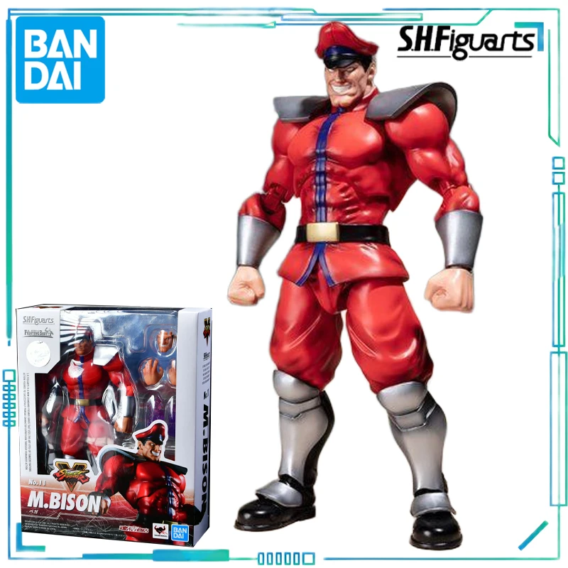 반다이 정품 S.H. 피규어아츠 시리즈 스트리트 파이터 시리즈 VEGA, 바로크, 블랑카, 사가트, 그랜드,춘리, 가일 이동식 모델