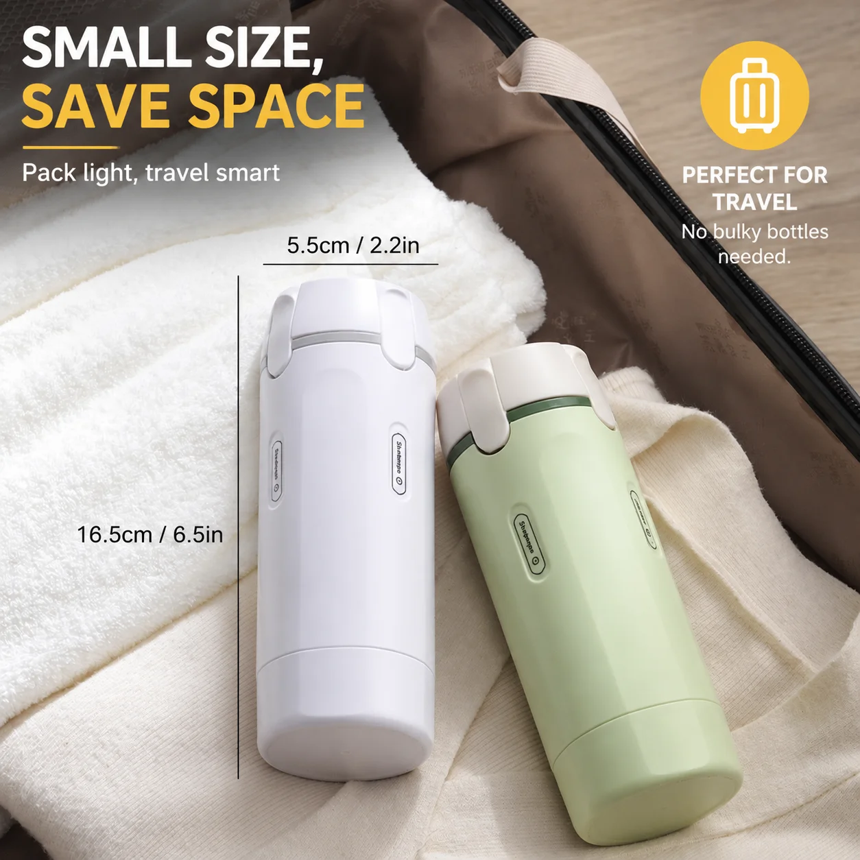 Reusable 4-in-1 Travel Bottles Portable Containers for Cosmetics & Hygiene Products Storage Glasses for Liquids