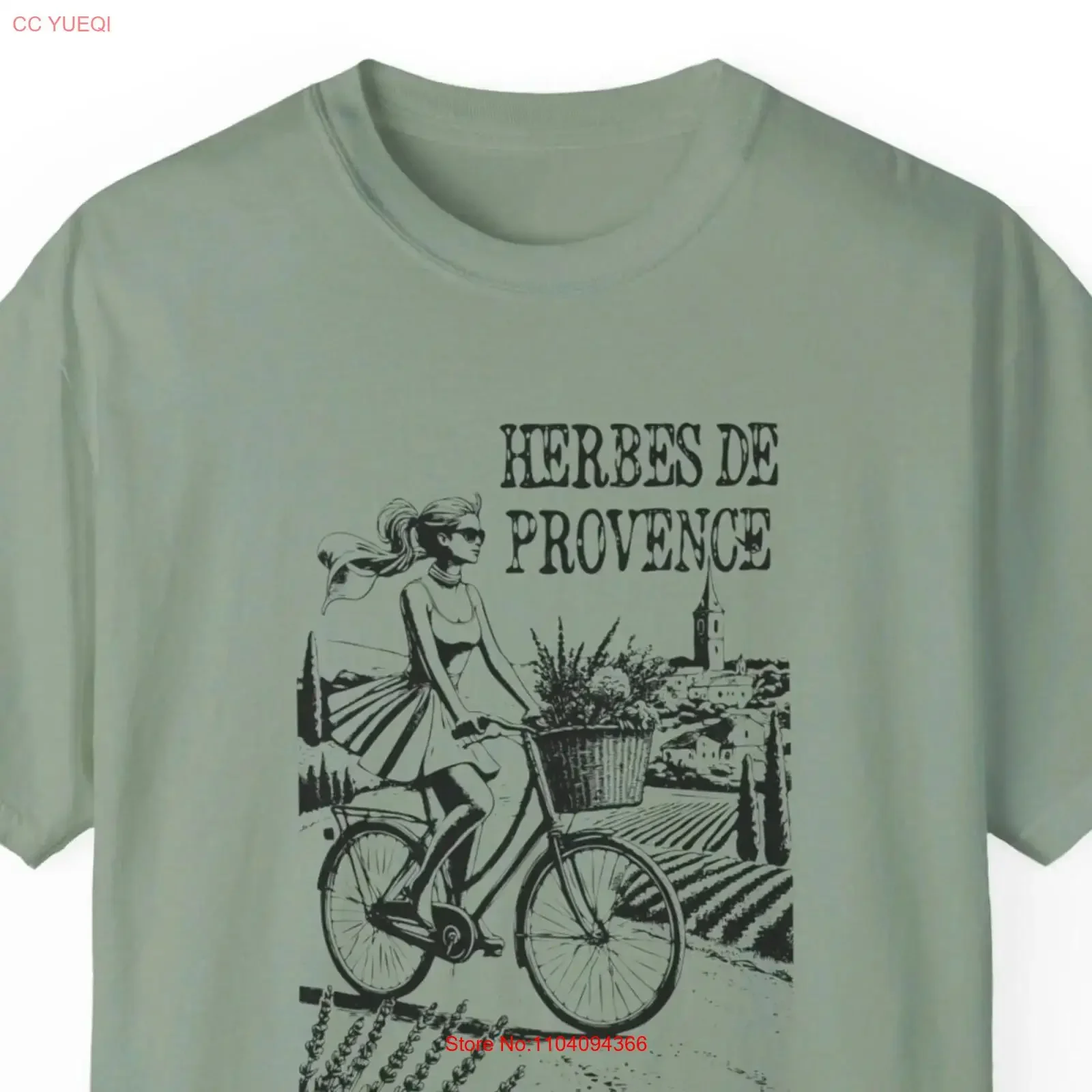 Herbes de Provence 1, originelles Design, lustiges Foodie-T-Shirt, Lebensmittelliebhaber, kulinarischer Koch, Bekleidung, Humor, Gourmet-Enthusiasten, Vintage