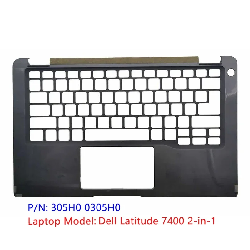 Negro Orig nuevo para Dell Latitude 7400 2 en 1 carcasa superior plateada reposamanos C Shell 305H0 0305H0