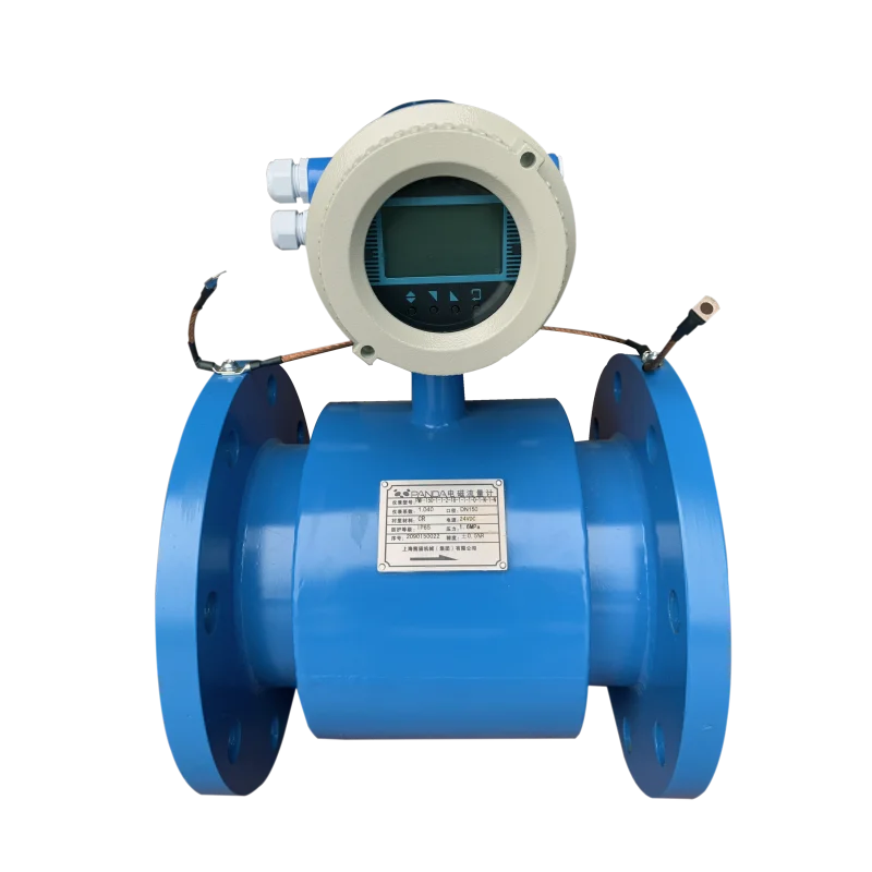 

Stainless Steel Electromagnetic Water Liquid Flowmeter IP68 Protection