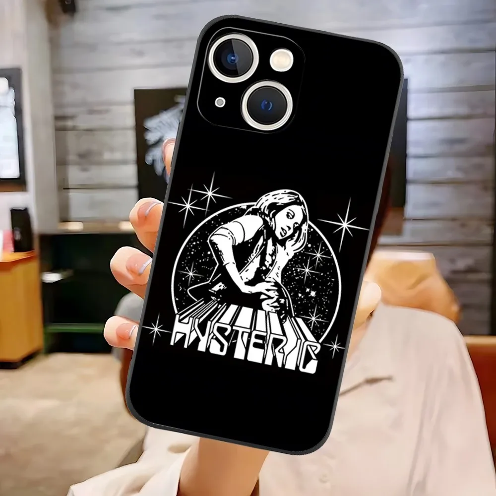 Hysteric Glamour Girl Dumb Phone Case Apple for iphone 15 Pro Max 14 Pro 13 Mini 11 12 Xr X Xs 6 6s 7 8 Plus Design Back Cover