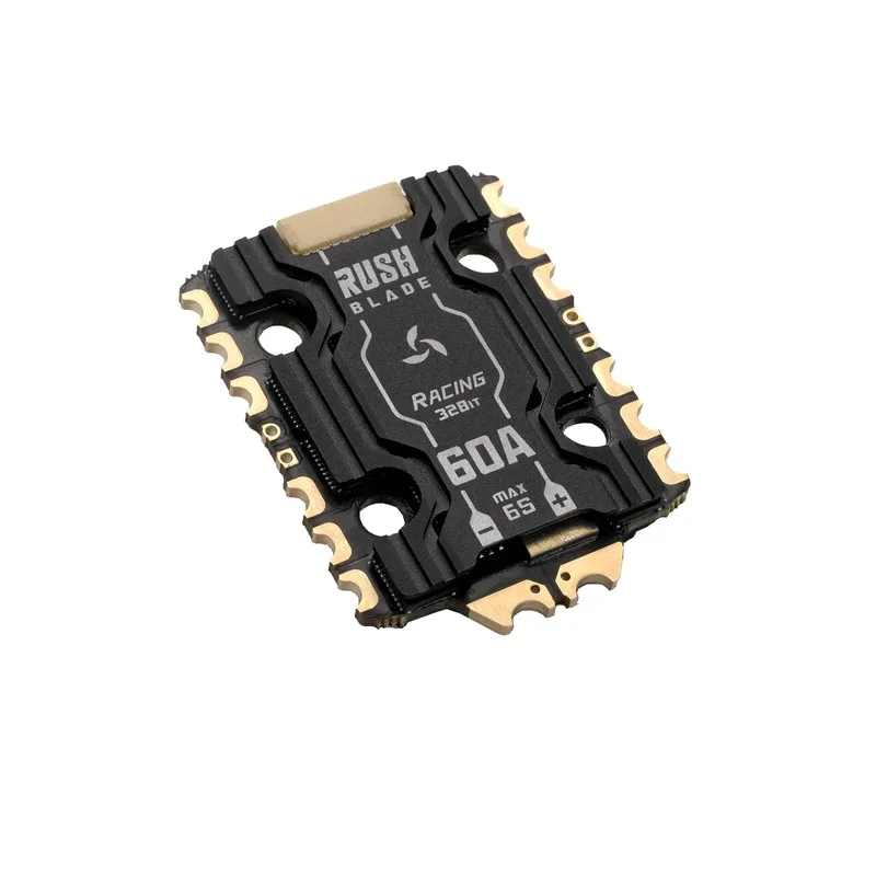 RUSHFPV RUSH BLADE F722 mini Flight Controller Analog / Digital W/ BLHeli_32 4in1 60A ESC Stack 20x20mm for RC FPV Racing Drone