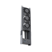 STORM WYRM Cooling Fan JYS-P5228 for PS5 Pro/Slim with 3 Speed Adjustable, RGB Lighting, Low Noise, Easy Installation