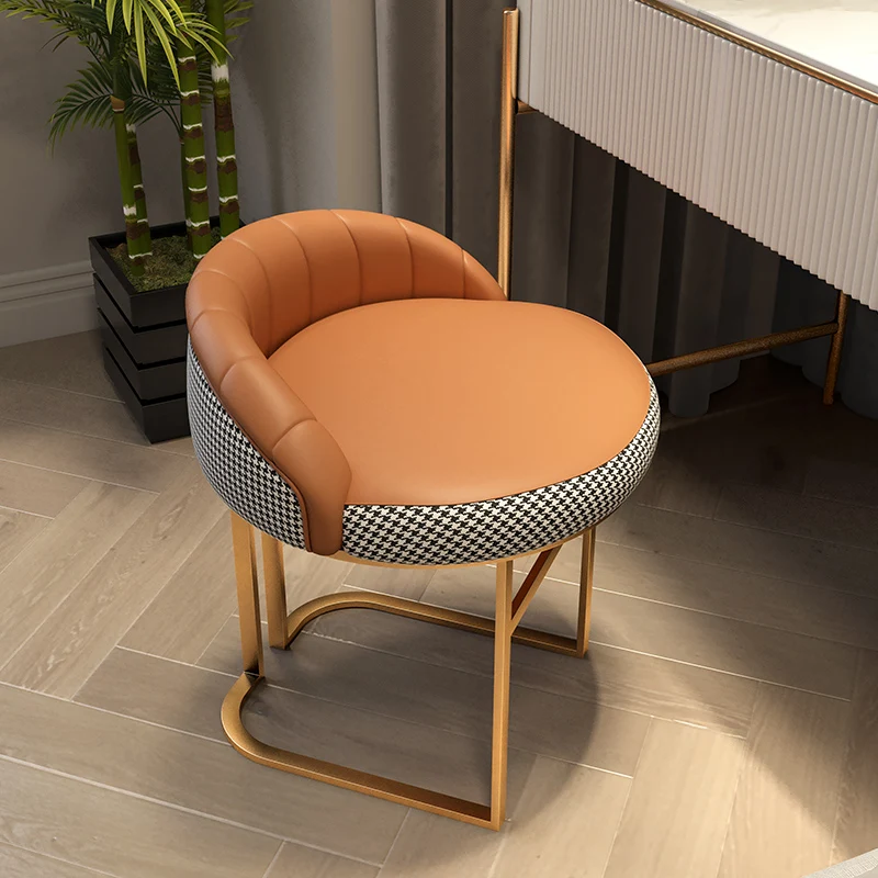 

Light Luxury Makeup Stool Small Nordic Dressing Table Stool Bedroom Simple Modern Dressing Stool