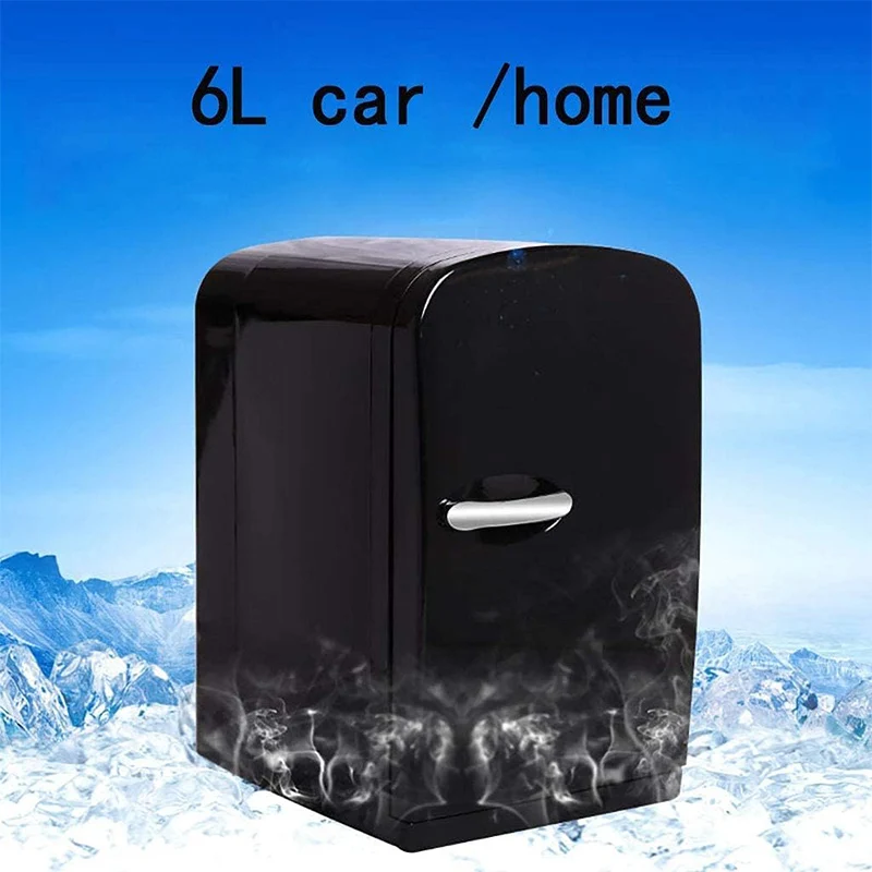 

Portable 6L Coffee Machine with Mini Cosmetic Refrigerator, Portable Electronic Heating and Cooling Box, Car Mounted