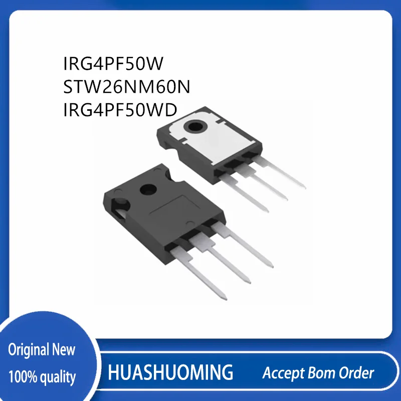 

10Pcs/Lot G4PF50W IRG4PF50W STW26NM60N W26NM60N G4PF50WD IRG4PF50WD TO-247-3