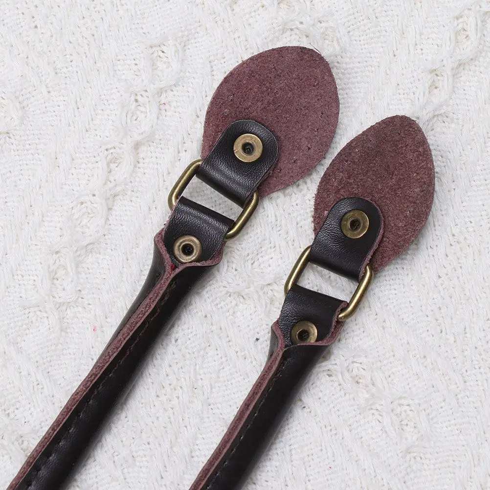 40Cm Cowhide Handbag Strap DIY Sewing Replacement for Tote Bag Pouch Messenger Crossbody Shoulder Bag Bright Color