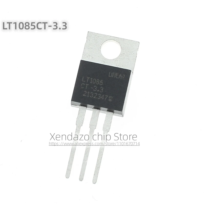 10pcs/lot LT1085CT-3.3 LT1085 CT-3.3 TO-220 package Original genuine Power management chip