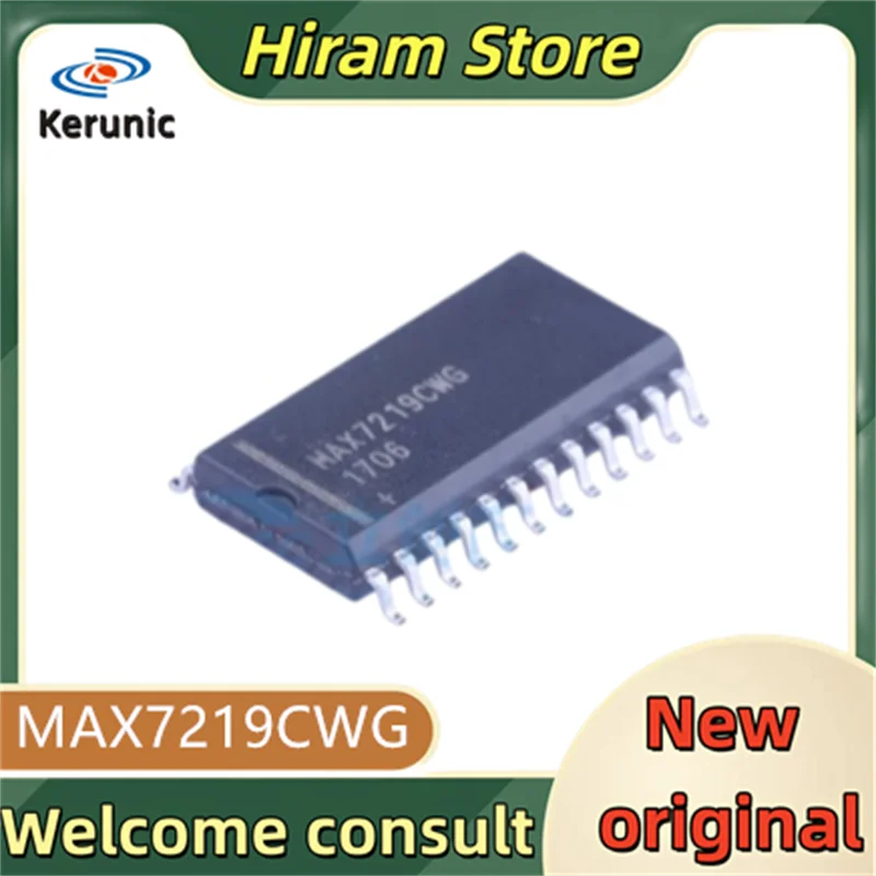 5PCS MAX7219CWG New and Original MAX7219CWG MAX7219CW MAX7219C MAX7219