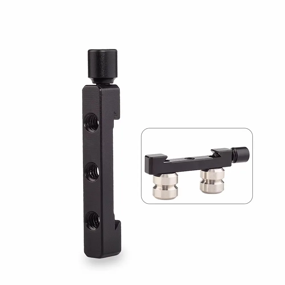 Giroscopio électronique negro en alliage d'aluminio 55g, accesorios para cardan, contornos para placa de gestión rápida para Roni