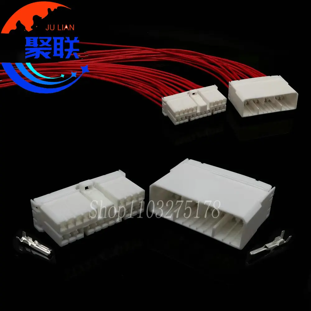 1 Set 20 Pin 174952-1 368511-1 282369-1 174936-1 368510-1 Electrical Automobile Wiring Connector Cable Socket