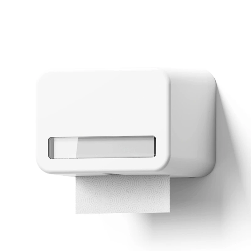 

Bathroom for Facial Napkin Box Holders Wall Mount Toilet Paper Holder Shelf Dura