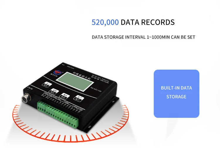 Sensor RS485 usando host de monitoramento ambiental