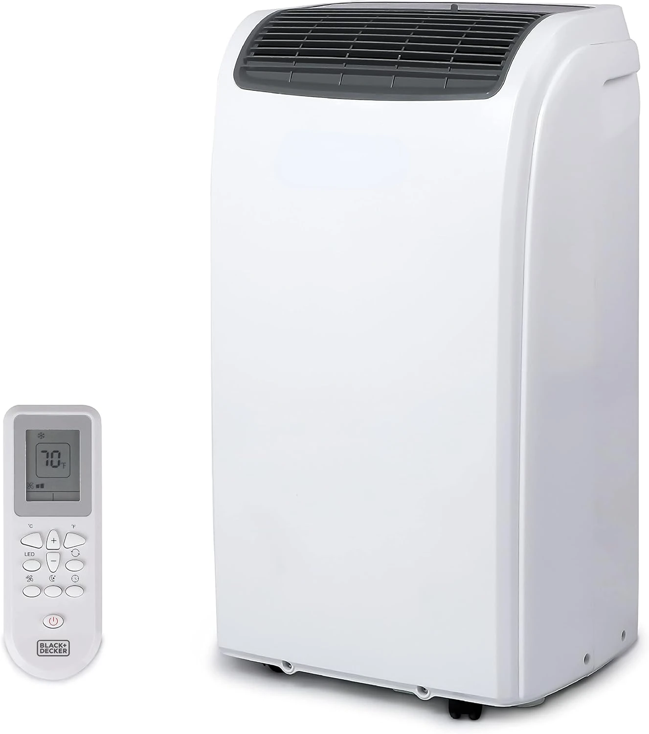 

Air Conditioner, 12,000 BTU Air Conditioner Portable for Room and Heater up to 550 Sq. Ft. with Remote Control