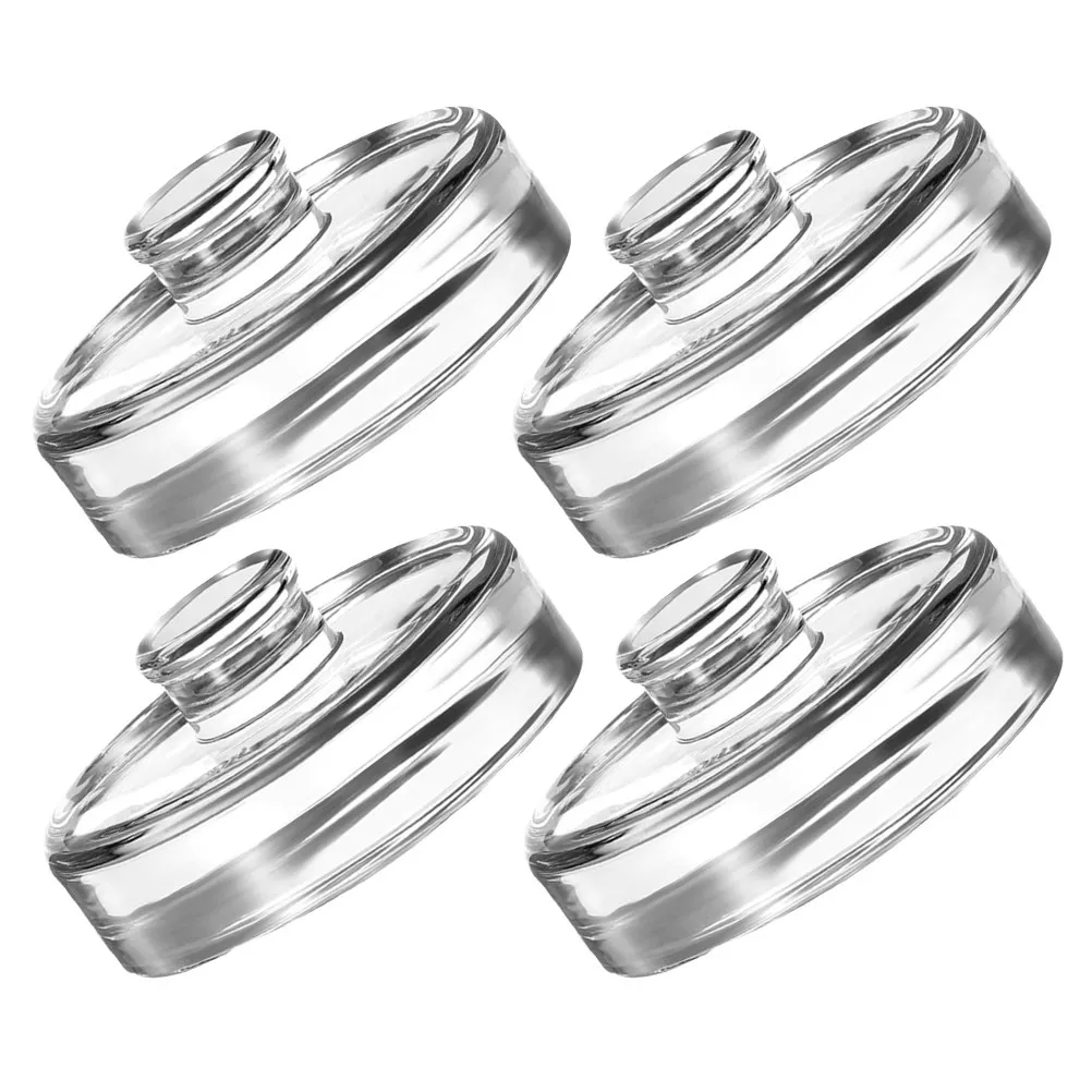 4Pcs Glass Fermentation Weights Wide Mouth Heavy Glass Weights for Home Kitchen Fermenting Canning Accessories