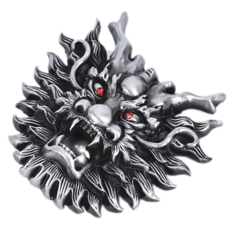 Mens Dragon Animal Metal Alloy Cowboy Cowgirl Fashion Punk Belt Buckle New