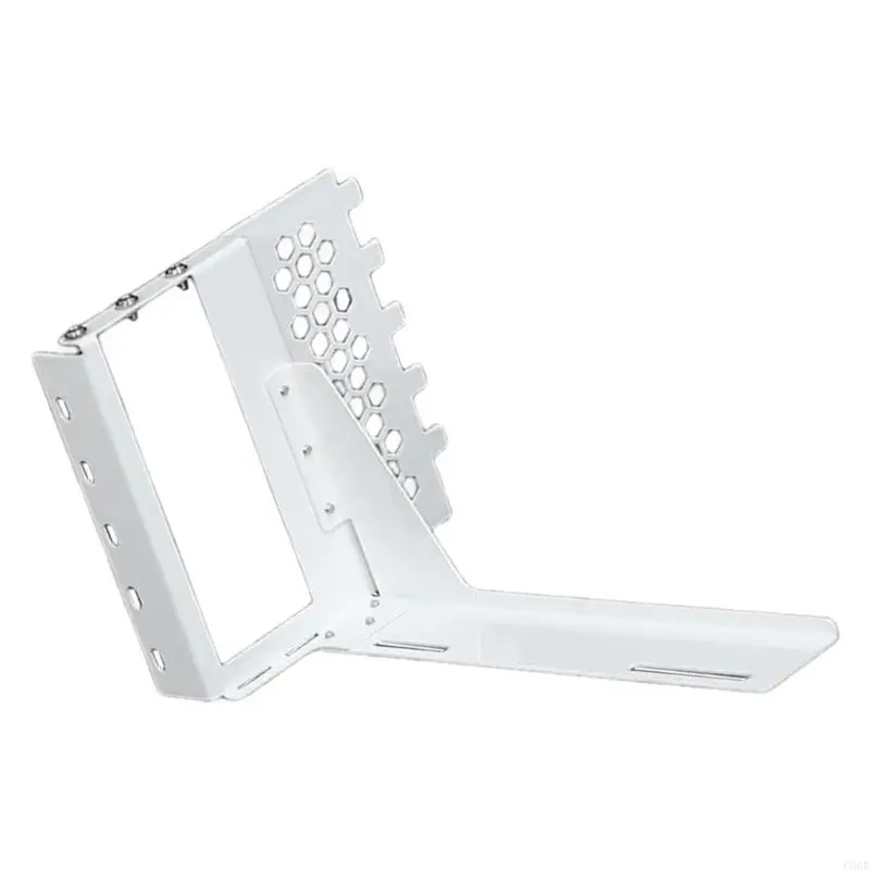 C90F High Strength Vertical GPU Holder dengan dua slot kompatibilitas desain logam diperkuat untuk build PC