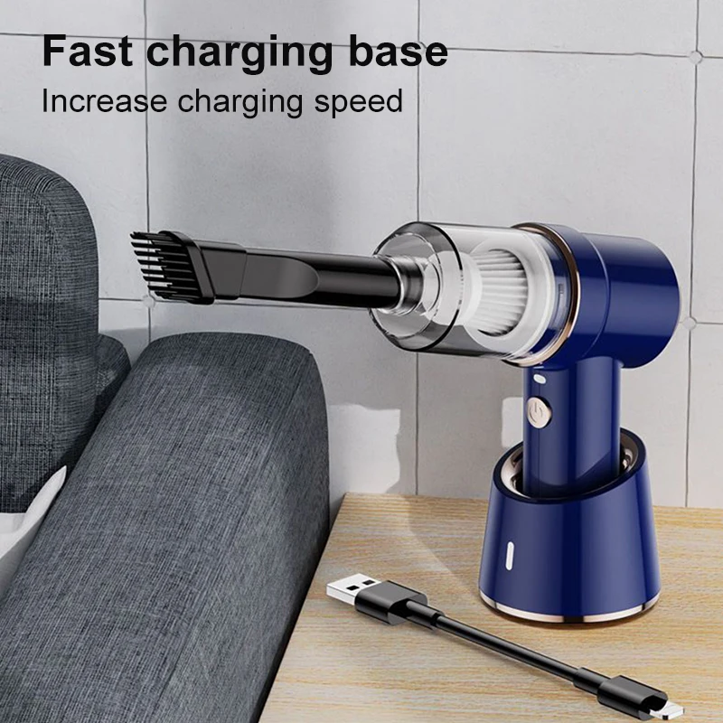 80000Pa Car Vacuum Cleaner Wireless Duster Handheld Cordless Vacuum Cleaning Machine for Home Appliance Office Car Accessries