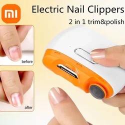 Xiaomi Smart Electric Nail Clippers Automatic Polished Armor Trim Nail Clipper Smart Home Suitable For Children Nail Trimming