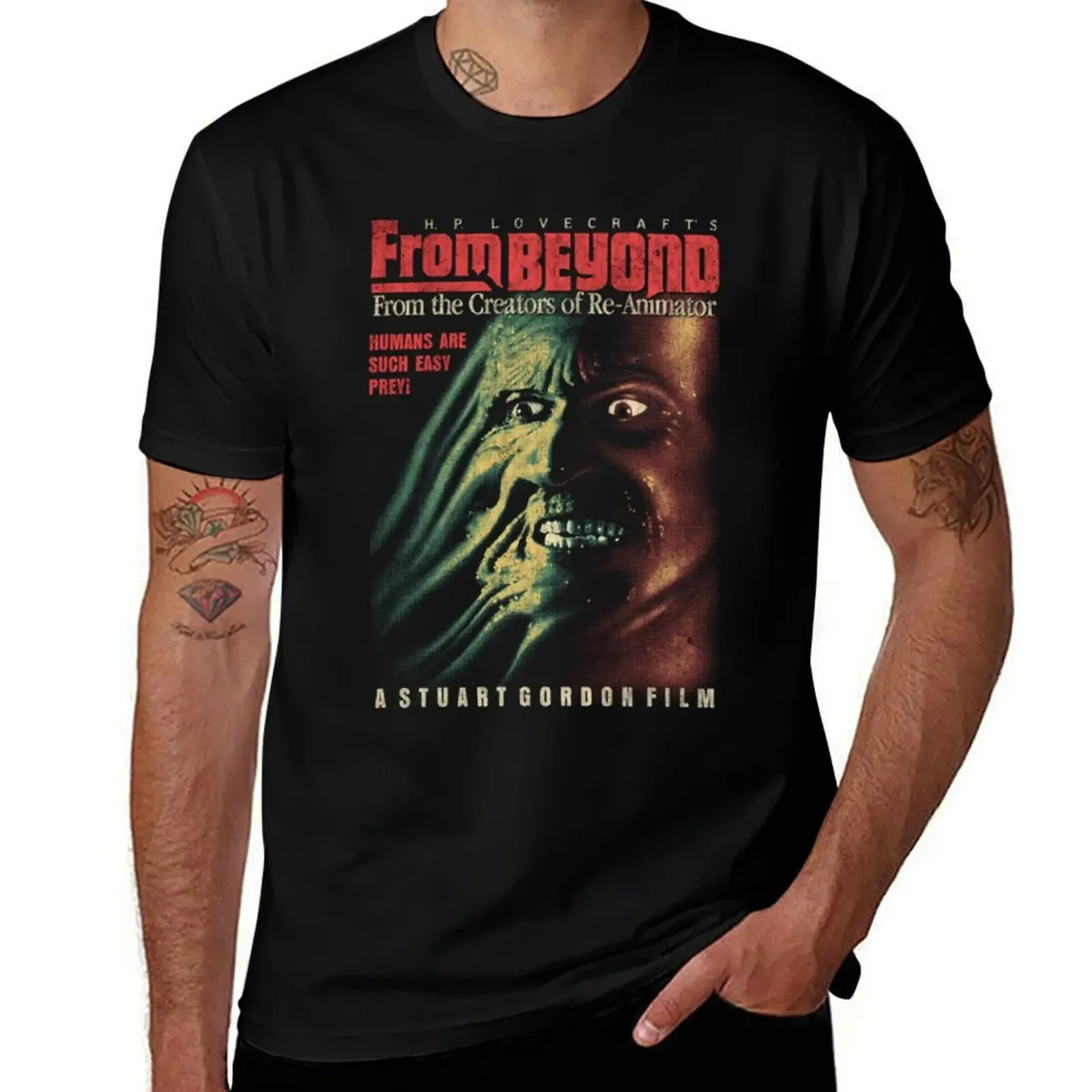 From Beyond, Reanimator, Horror T-Shirt Personalized t-shirt shirts graphic tees Man t-shirt custom t shirt vintage t shirt men