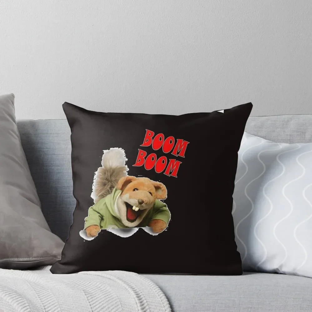 boom boom basil brush Essential Throw Pillow pillow cover christmas Decorative Sofa Cushions pillow