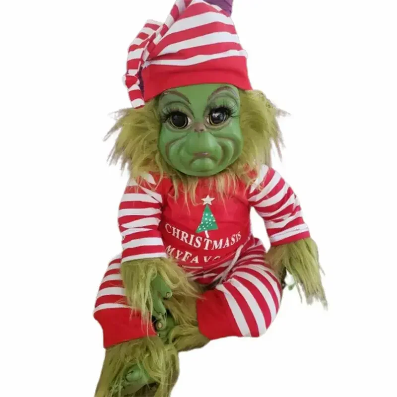 Cute Christmas Dolls Stuffed Plush Toy Room Decor Desktop Ornament Creative Adorable Holiday Decor Children Gift