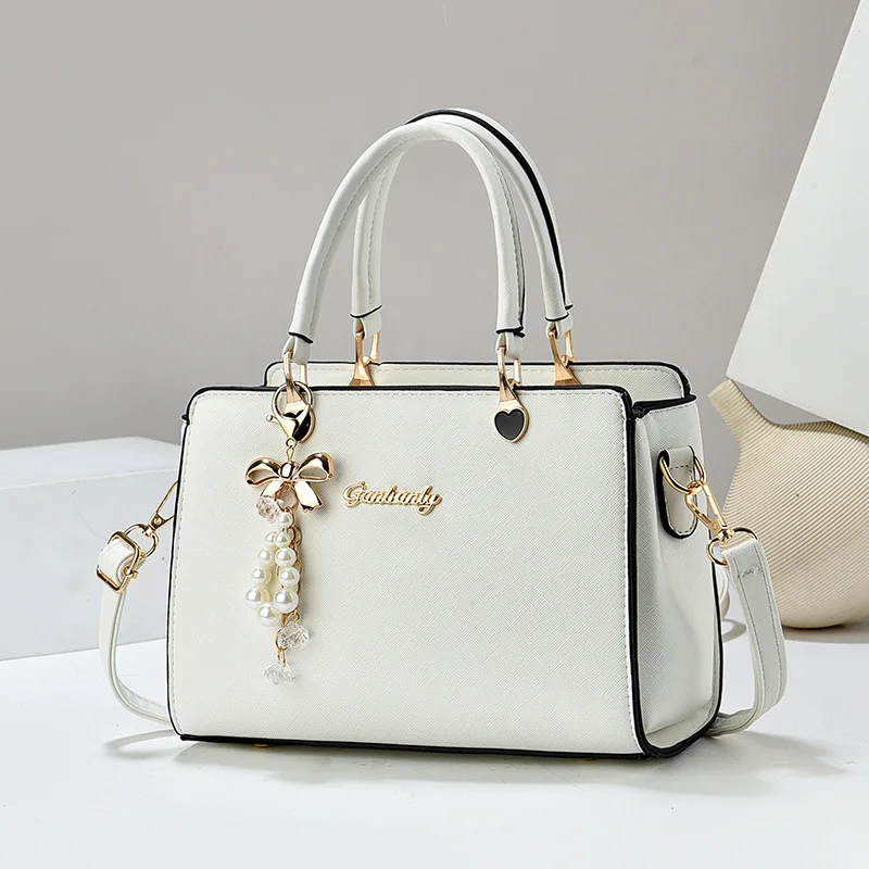 

Simplified Large Capacity Ladies Handbag 2025 New Fashion Texture Square Crossbody Bag Elegant Commuting Versatile Ladies Bags