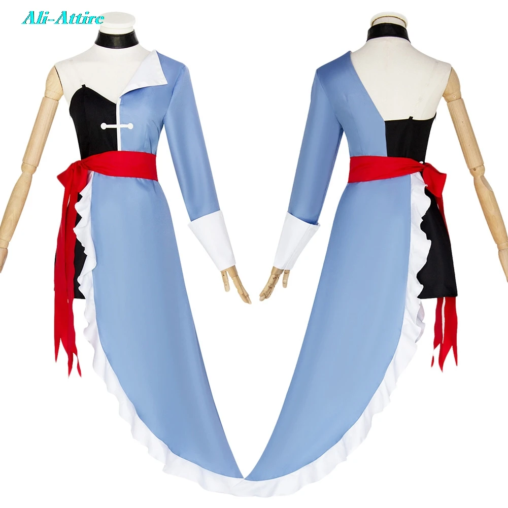 

Костюм для косплея Вагги из сериала «Отель Хелл»: платья, одежда для женщин, взрослых, для вечеринок, маскарадов, ролевых игр, женский костюм на Хэллоуин, карнавальные наряды, костюмы