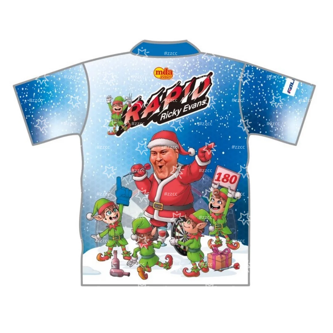 T-shirt officiel de la compétition mondiale de fléchettes Rapid Ricky Evans 2026, maillot de fléchettes, t-shirt de printemps pour hommes, vêtements pour enfants, t-shirt Y2k pour femme