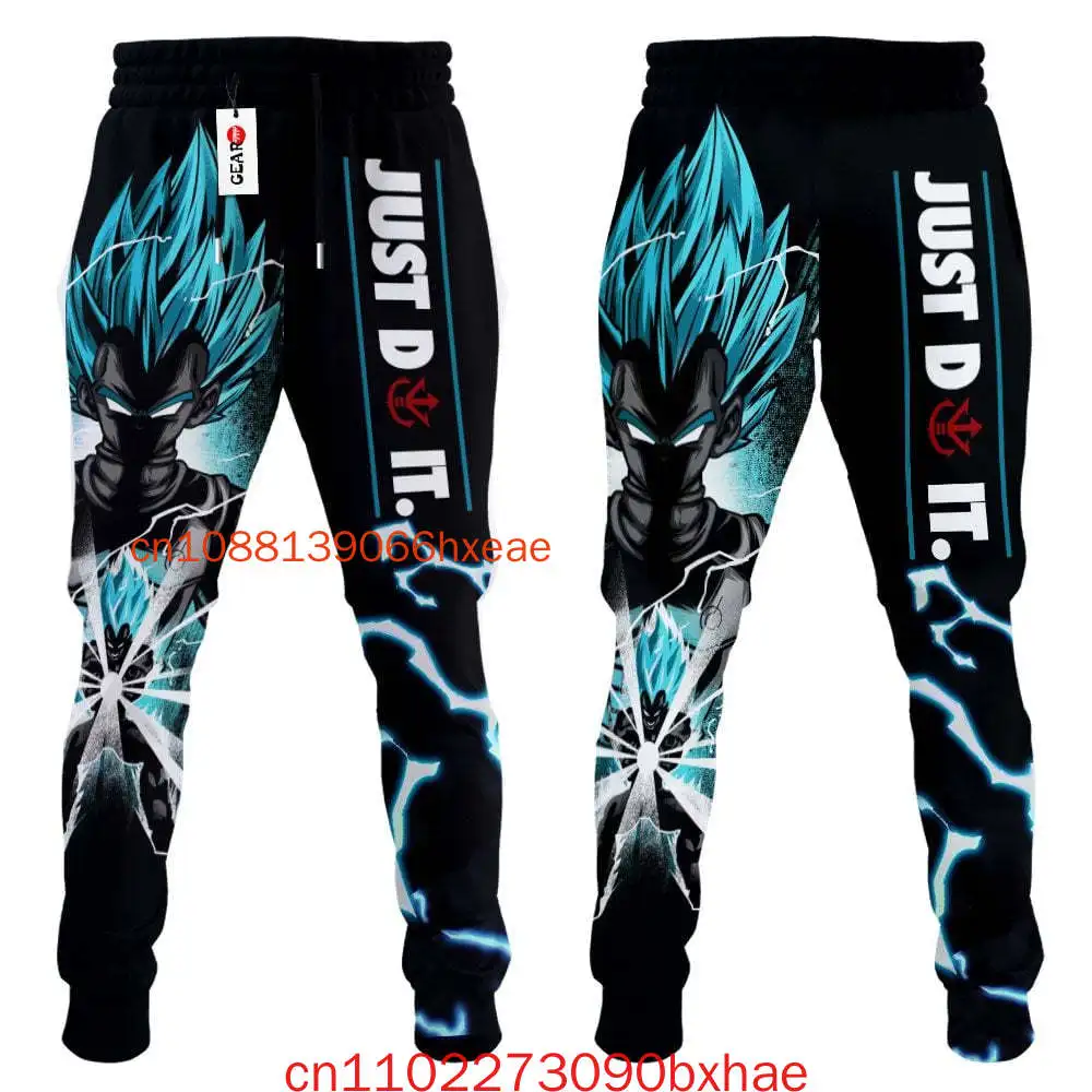 Pantalones de Dragon Ball para hombre, pantalones de chándal Vegeta, Anime japonés, primavera y otoño, Y2k, moda Harajuku, pantalones para correr