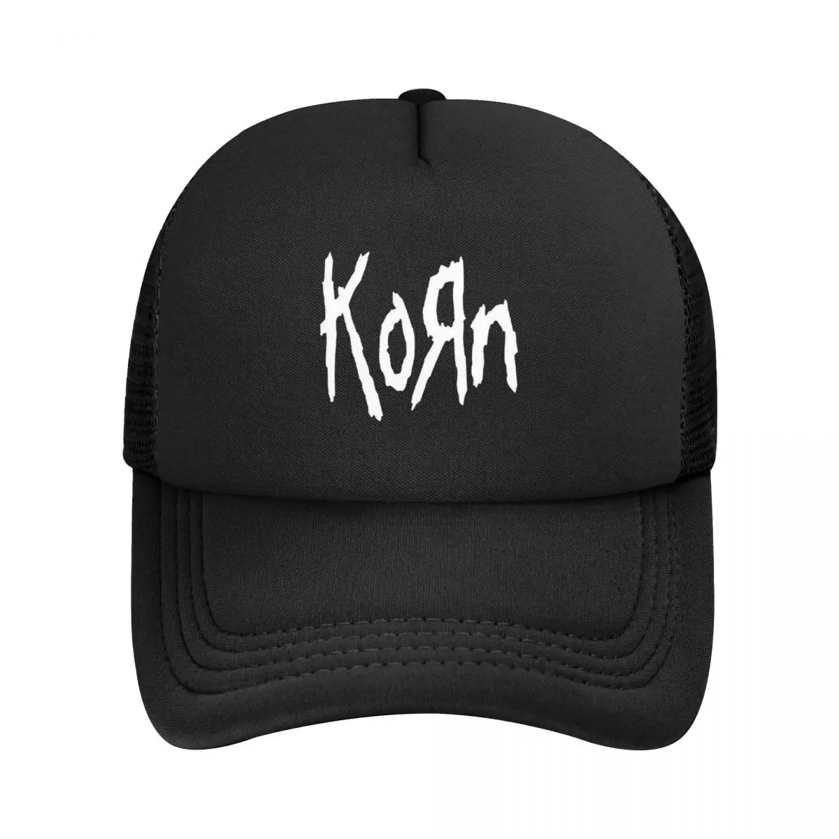 Korn Music Concert Rock Band Trucker Hats Men Women Fashion Hats Sports Cap Adjustable Snapback Caps Mesh Baseball Caps Autumn