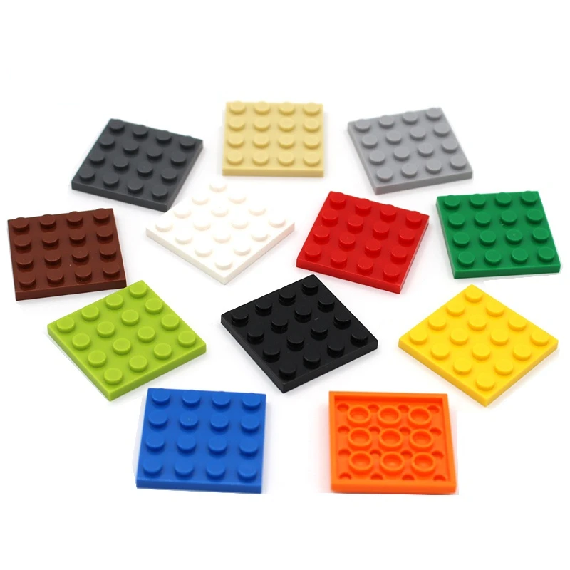 30pcs DIY Building Blocks Thin Figures Bricks 4x4 Dots 12Color Educational Creative Size Compatible With 3031 Toys for Children