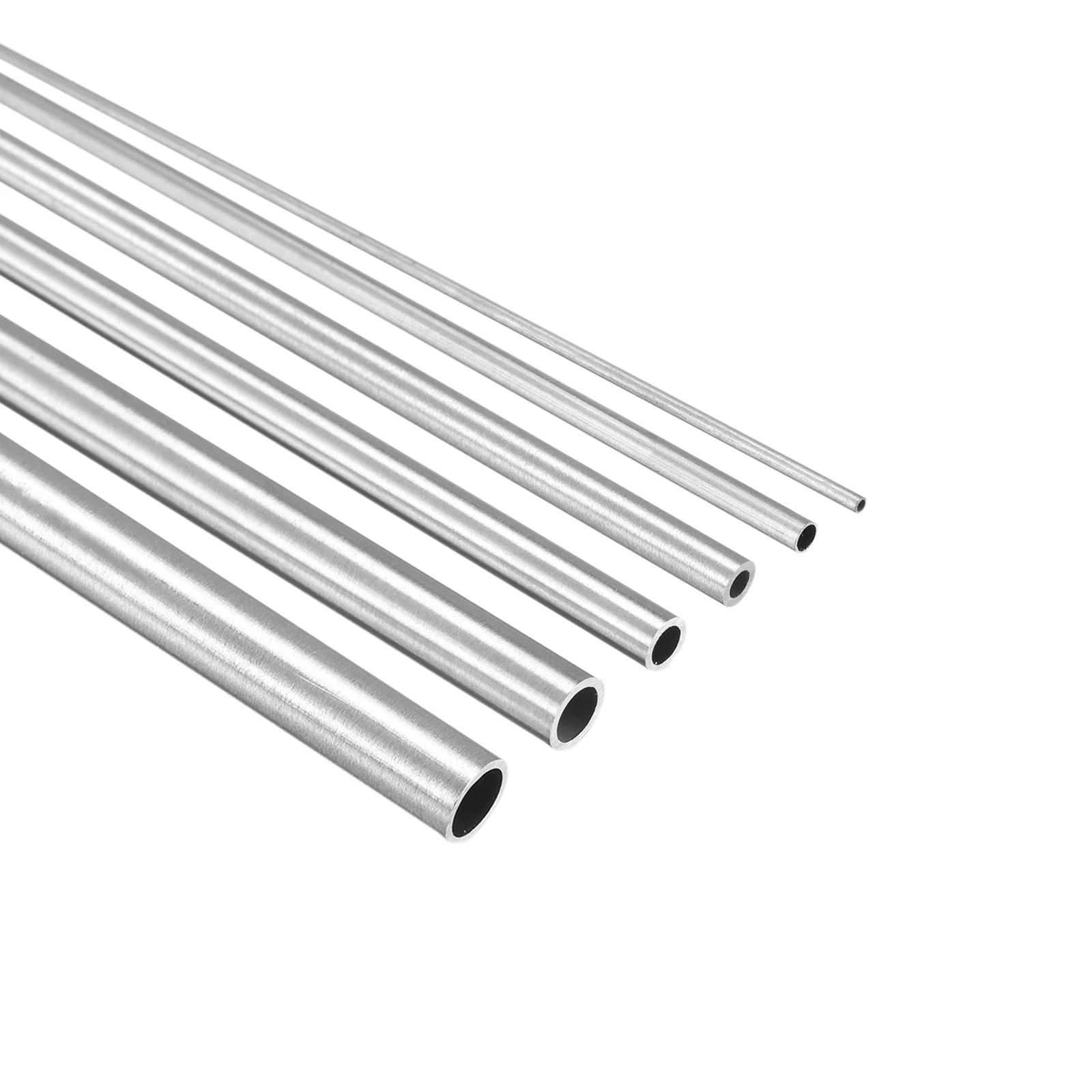 1/2/3Pcs 250mm 304 Stainless Steel Capillary Tube OD 0.4mm-14mm x 0.1mm-1mm Wall Thickness Metal Seamless Straight Tube Pipe