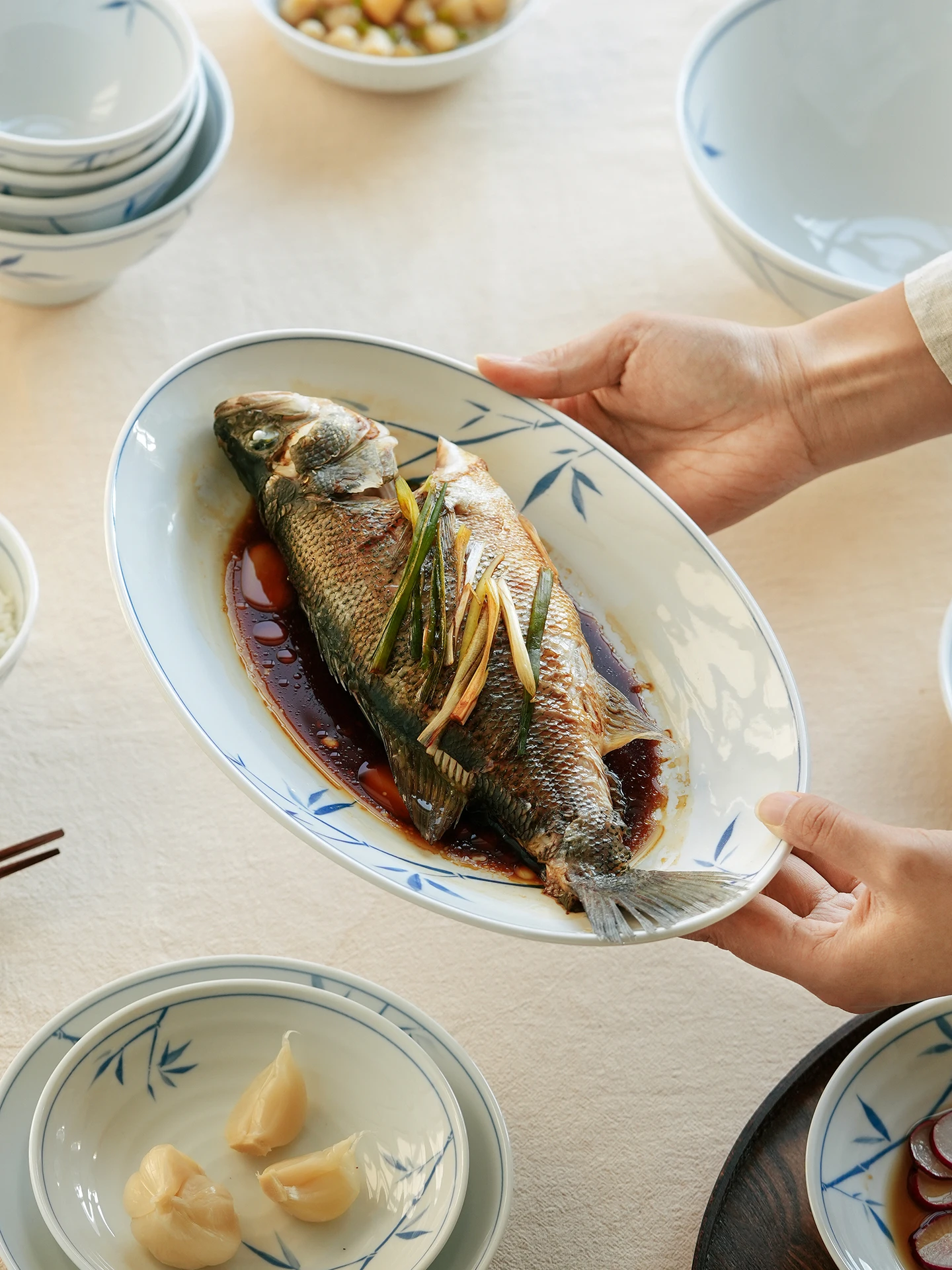 

Large Size Cerc Fi Plate Chinese Sle Home Use Dining Utensils Long Plate High Aesthetic Value Thiened Wall Se for ...