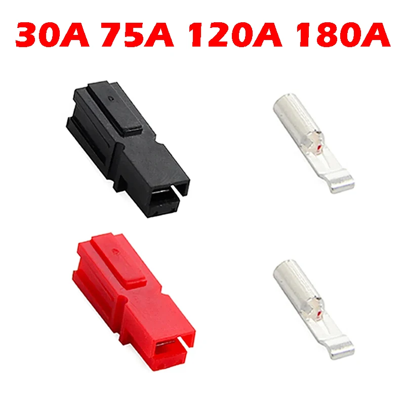 10/50/100/500 Pcs  Type Single Pole SB30 30A Plug 600V DC Battery Connector UPS Power Plug High Current Quick Plug