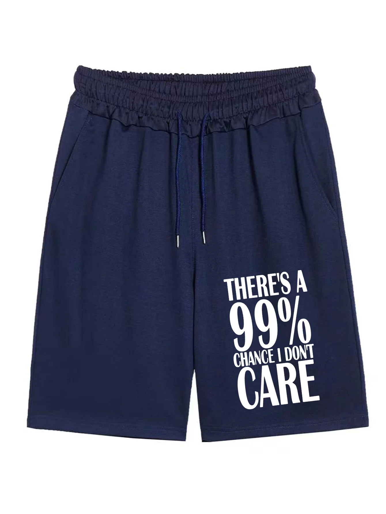 

Men'S Oversized Print Drawstring Shorts for Spring and Summer Sports Plus