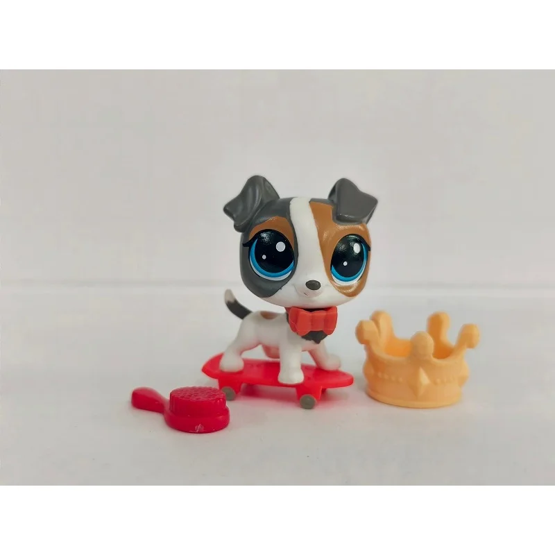 

LPS Figure White Scamps Russo #198 With Accessories Mini Pet Shop toy