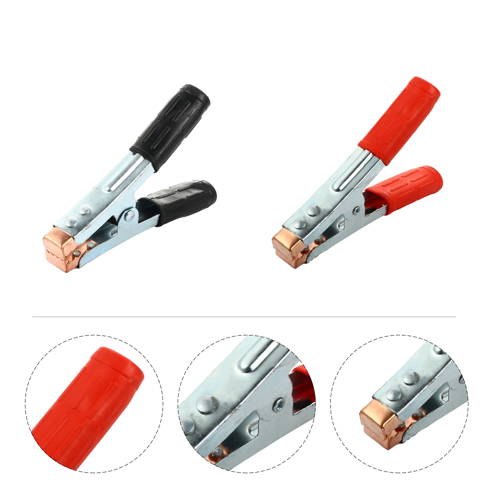 

4 Pcs Charging Clip Alligator Clips Electrical Crocodile Clamp Copper Test